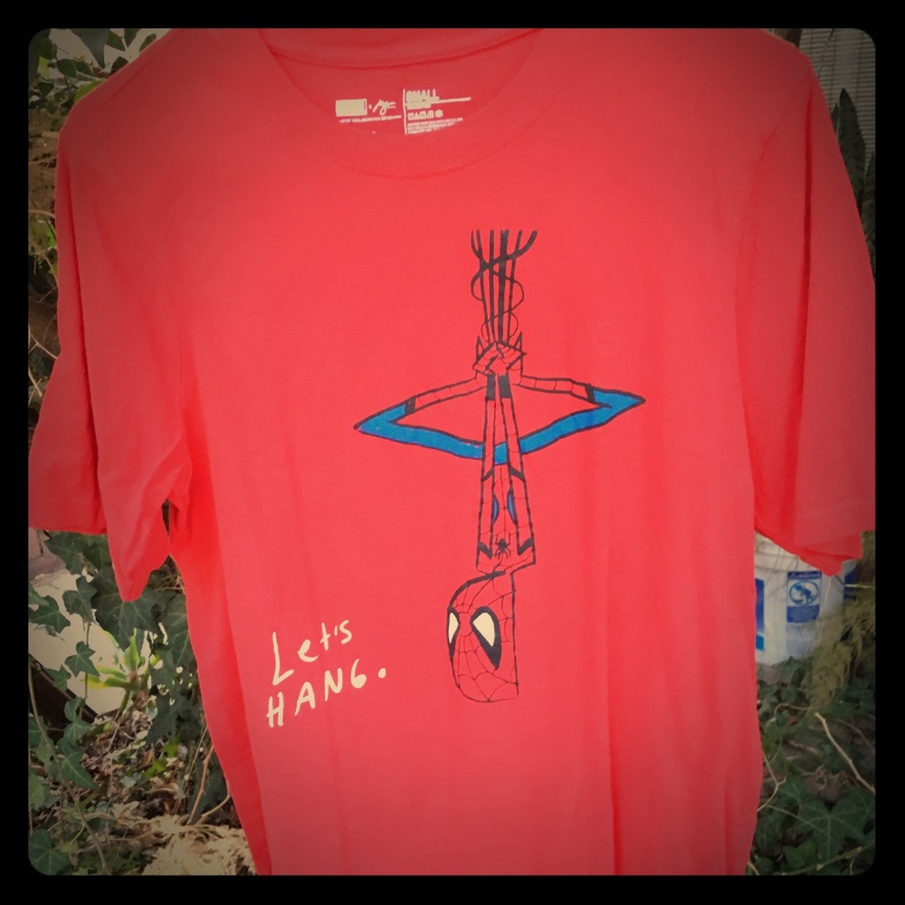 “Let’s Hang” Spider-Man Tee Shirt